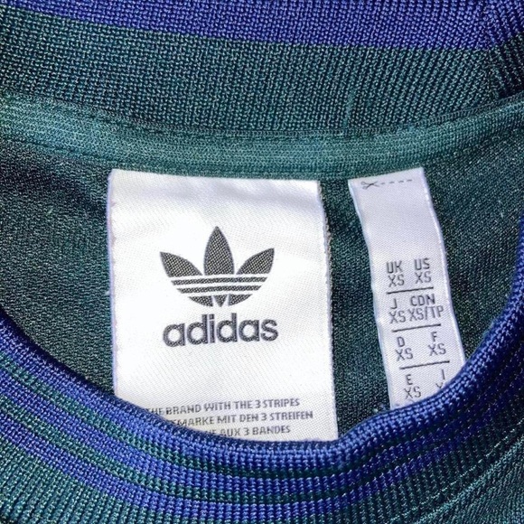 Adidas originals t shirt green adidas t shirt men’s size Small - Picture 3 of 4